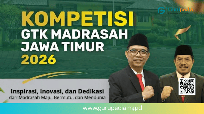 Kompetisi GTK Madrasah Jawa Timur 2026 Dibuka 26 Oktober, Simak Kategori dan Cara Pendaftarannya Kompetisi GTK Madrasah Jawa Timur 2026 Dibuka 26 Oktober, Simak Kategori dan Cara Pendaftarannya